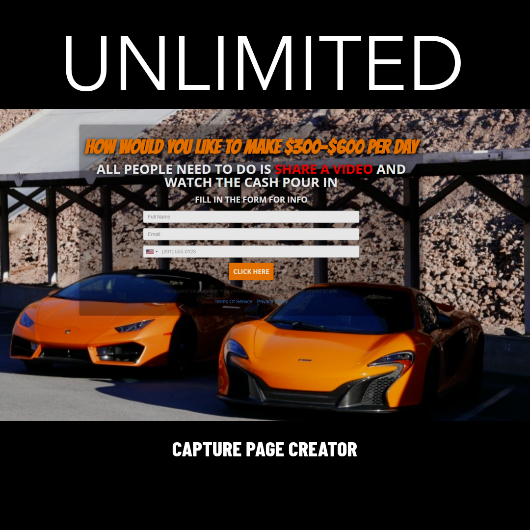 Capture Page Creator